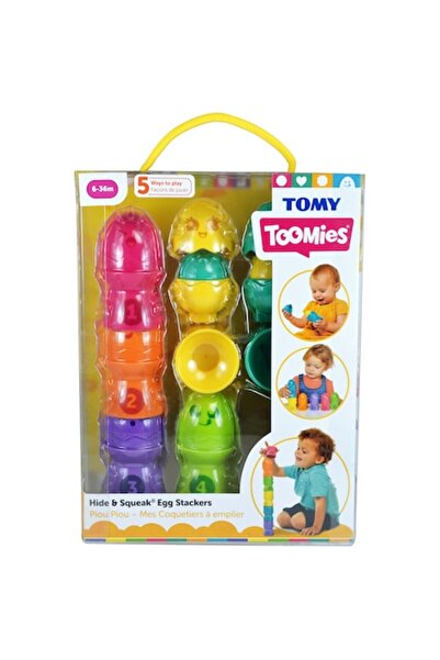 Tomy Комплект за игра - Яйца и цветни форми