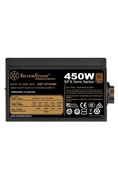 SilverStone SFX захранване SST-ST45SF v 3.0 450W 80 Plus бронз