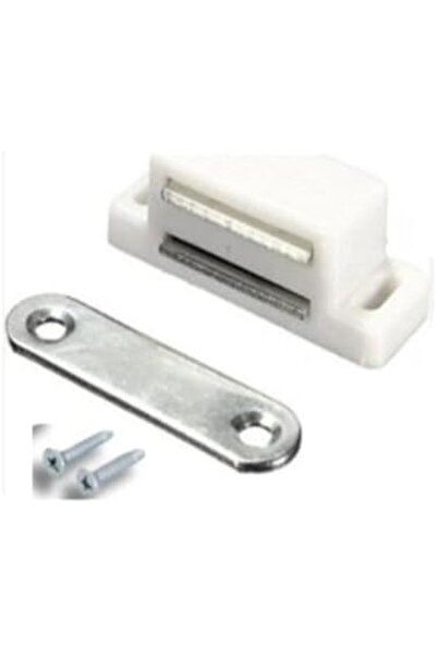 Nacario NrcrioShop غطاء خزانة أثاث بلاستيكي مغناطيسي بقفل سريع 12 قطعة 1201248