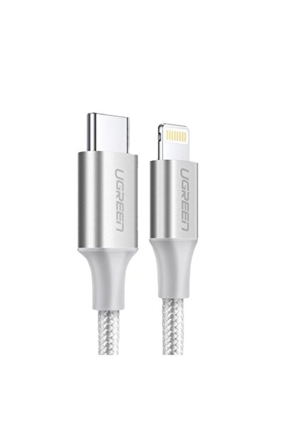 Ugreen Cablu Lightning la USB-C 2.0 3A US304, 1m
