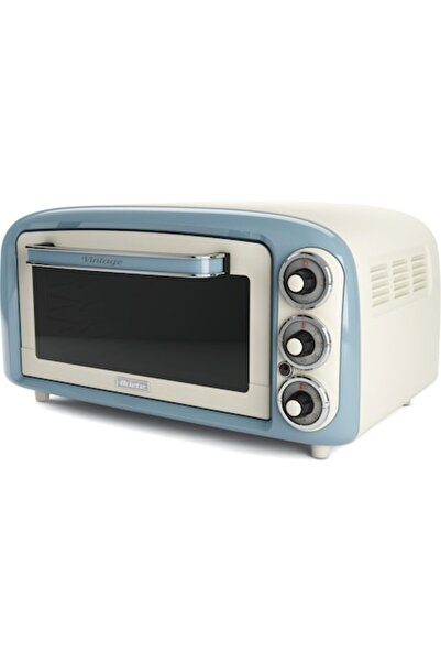ARIETE Mini cuptor vintage, albastru pastel, 18 litri