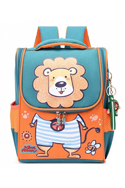PIGNA Kindergarten Backpack Lion Green