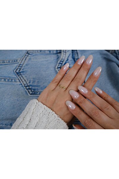 ATELİER TUĞBA YZK238 خاتم قابل للتعديل بتصميم ملون