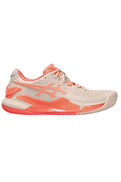 Asics Pantofi tenis dama Gel-Resolution 9 Clay SS 2024-Bej/Corai-37 1/2
