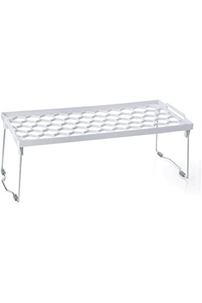 Nacario Nrcrioshop Plastic Metal Leg Rectangular Mini Shelf Organizer 1201248