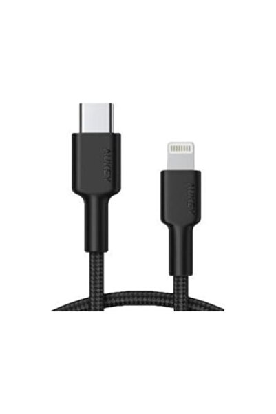 AUKEY Lightning USB Cable 1.2m, Black
