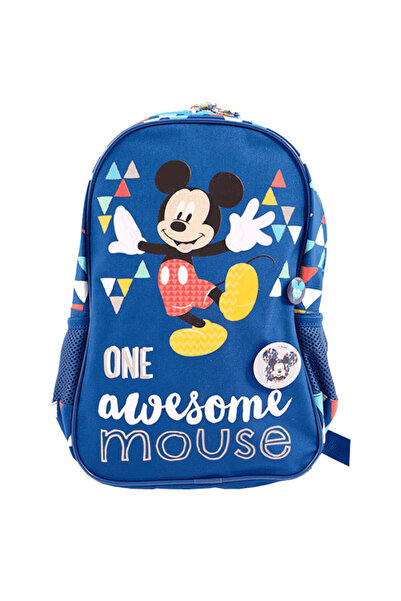 PIGNA Σακίδιο Νηπιαγωγείου Mickey Blue Triangles