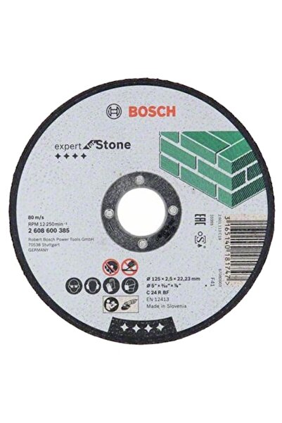 Bosch Set de 5 discuri abrazive Expert pentru piatră 125x2.5mm