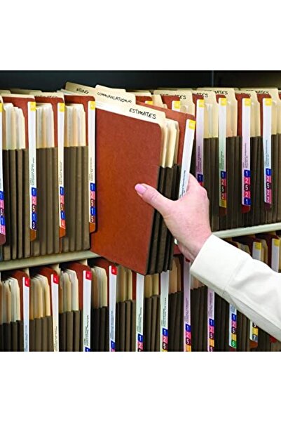 Nacario Nrcrioshop End Tab Pocket, Reinforced Flat Cut Tab, 3-1/2 Inch Expans...