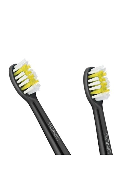Teesa Capete de rezervă moi pentru periuța de dinți electrică Sonic Black, pa...