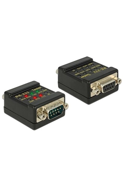 DELOCK Tester RS-232 DB9 mascul la DB9 mamă