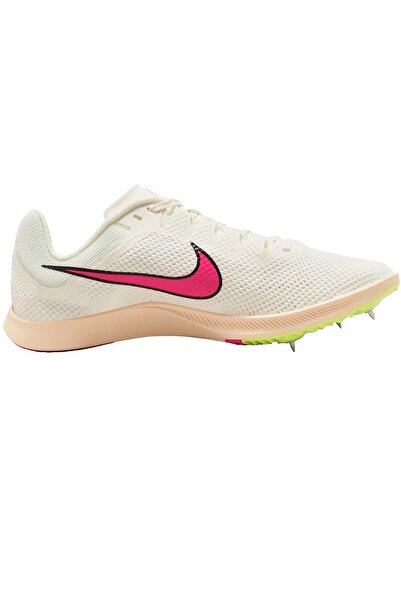 Nike Men's track running shoes Zoom Rival Distance FW 2024-White/Pink-45 1/2