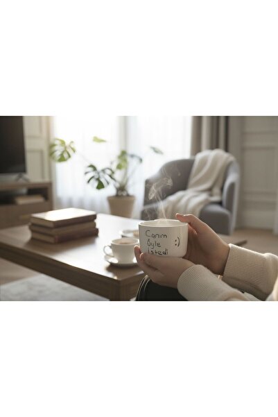 Lion CANIM ÖYLE İSTEDİ KULPSUZ KUPA