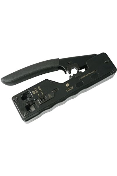 Alantec Clește de sertizare pentru conectori de tip EZ, negru