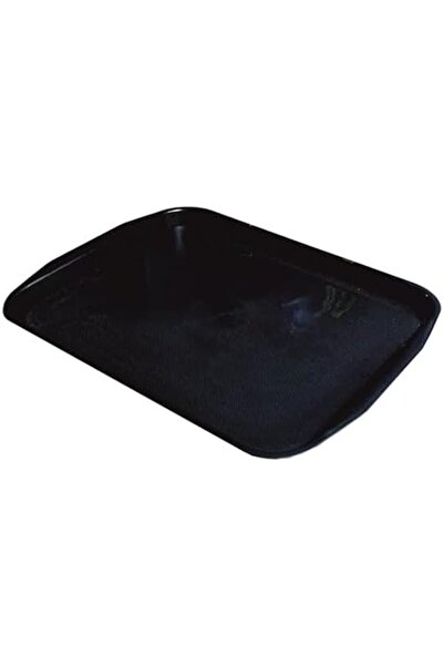 Nacario Nrcrioshop Plastic Serving Tray Set of 2 Black 1201248