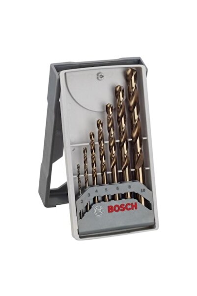Bosch Комплект от 7 свредла за метал Mini-X-Line HSS-Co