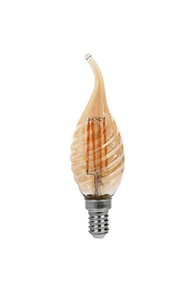 V-TAC Bec LED E14 4W cu filament 2200K alb cald