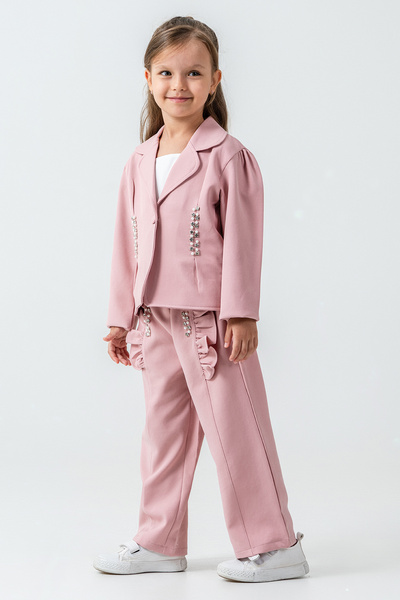 kinderos Pearl Stone Jacketed Girl's 3-Piece Set - 26K 2240