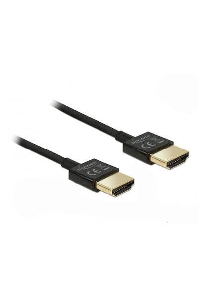 DELOCK Cablu HDMI, conector HDMI-A, 3D, 4K, negru