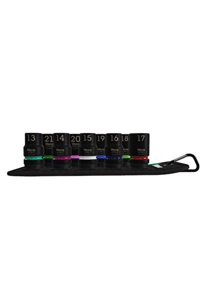 wera Σετ εξάγωνων καρυδάκια Belt C Impaktor, 1/2 ίντσα, 9 τεμάχια