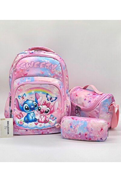 ms mixxstore Character Patterned Waterproof Thermal Lunch Bag with Back Suppo...