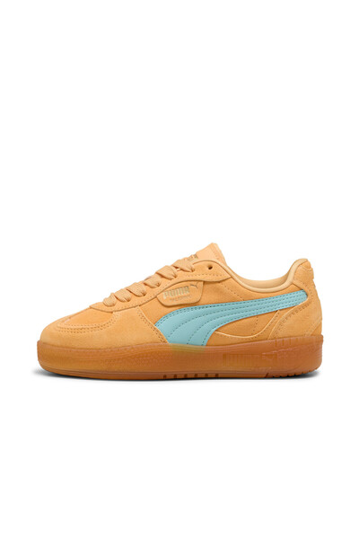 Puma Womens Palermo Moda Xtra Gum Sneakers - Orange