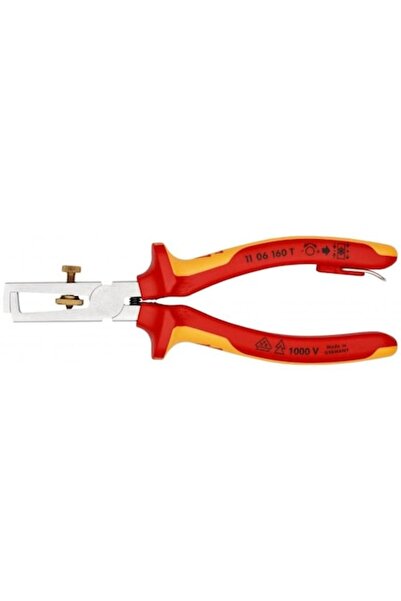 Knipex Clește de dezizolat 11 06 160 T, 1000V VDE, 160mm