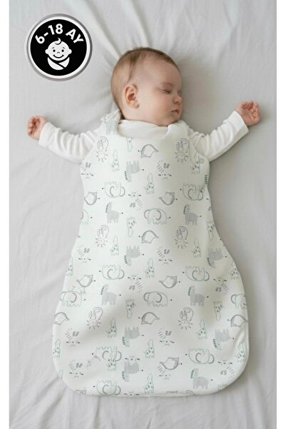 Lumos Trade كيس نوم سفاري ناعم عضوي للأطفال حديثي الولادة من 6 إلى 18 شهرًا -...