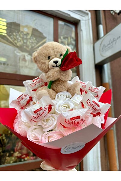 Buchetezie Women's Gift Bouquet Sweet Love Bouquet with Soap Roses