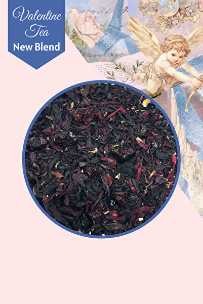 Mim and More Valentine Tea - Yaban Mersinli Hibiskus Çayı 2026 Limited Edition, 50 gr