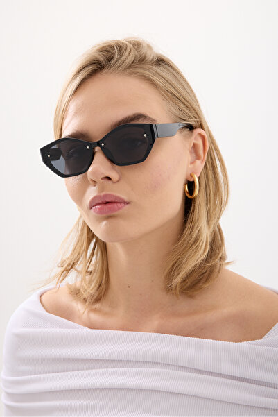 Chunky Frame نظارات شمسية بولانا للجنسين باللون الأسود فاخرة مربعة الشكل وخفي...
