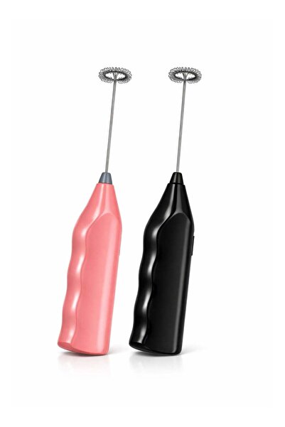 DUX Electric Milk Frother Handheld –2pcs Powerful Coffee & Milk Foam Maker fo...