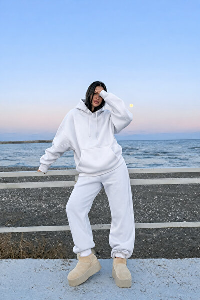 CMZ COLLECTİON Women's New Season 3-Thread Tracksuit Set with Comfortable Fit...