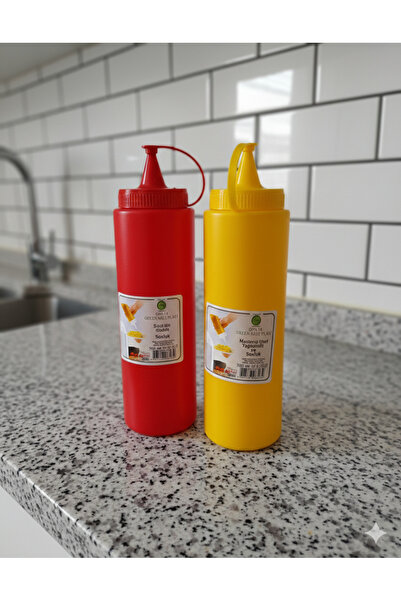 YOUR NAME MASTER CHEF 2 Lİ PLASTİK YAĞLIK SOSLUK