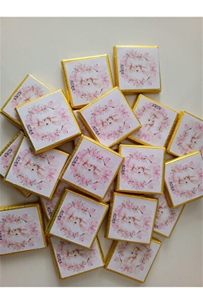 Çiko FARKLI AVM Tavşanlı Yeni Doğan Hoş Geldin Bebek Bebek Çikolatası 25 Adet