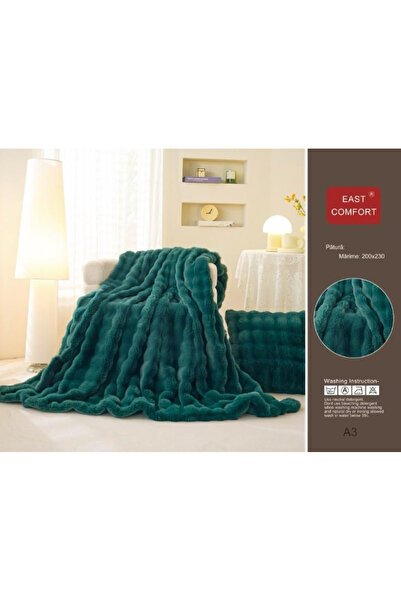 ANATOLIATEKSTILE Chinchilla Blanket, Premium Faux Fur, Ultra Soft and Fluffy,...