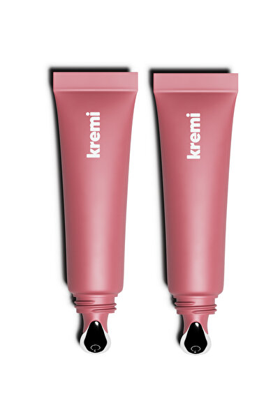 Kremi Lip Balm 2'li Set | Nemlendirici, Besleyici, Onarıcı | Vitamin E, Pepti...
