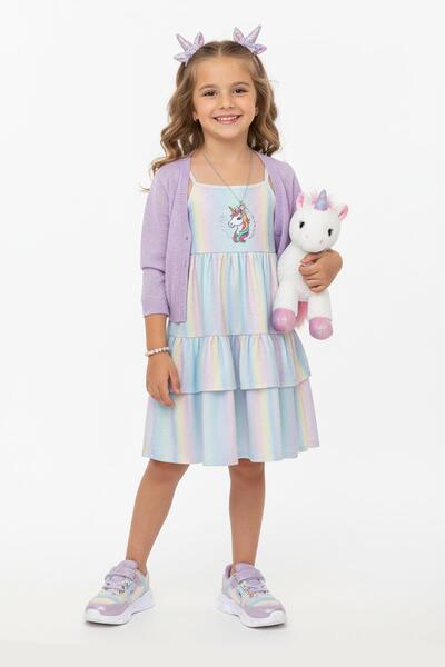 UNICORN Çok Rahat Çok Hafif Işıklı Günlük Kız Çocuk Spor Ayakkabı