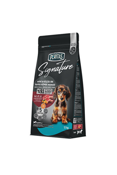 Sİgnature Hrană uscată câini junior talie mică cu miel și orez 12 kg, super p...