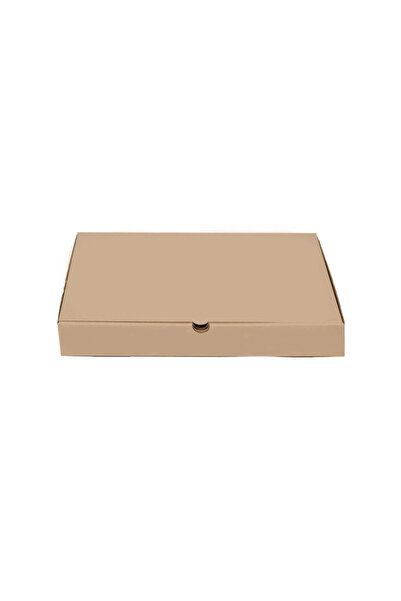 Eko Ambalaj Kraft Renk Oluklu Tepsi Baklava Kutusu 600 gr 35.5x25.5x4.5 cm 10...