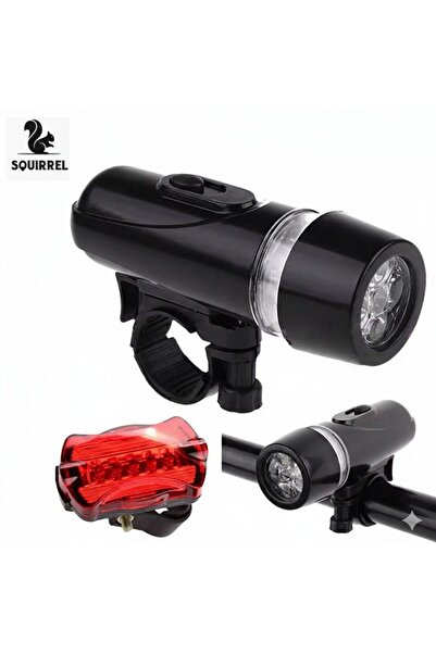 Squirrel Rear and front bicycle lights