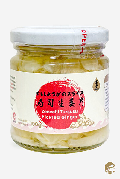 YOKO Zencefil Turşusu ( Pickled Ginger ) - 190G