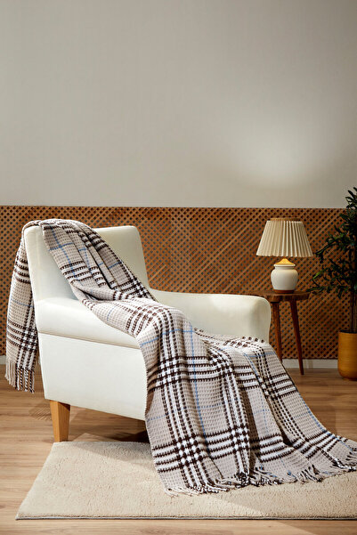 Özdilek Check Single Cotton Blanket 150X220 cm