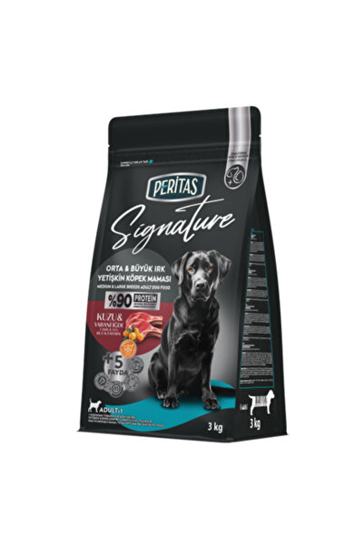 Sİgnature Hrană uscată câini adulți talie medie și mare cu miel și orez 3 kg,...