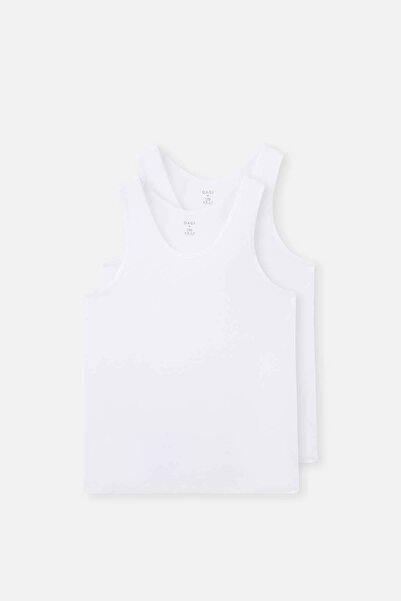 Dagi White Modal 2-pack Undershirt