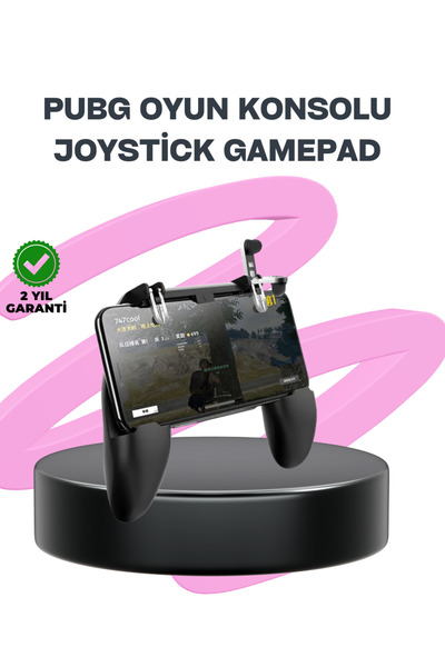 TEKNO Pubg Mobile İçin Tetikleyicili Joystickli Telefon Gamepadi