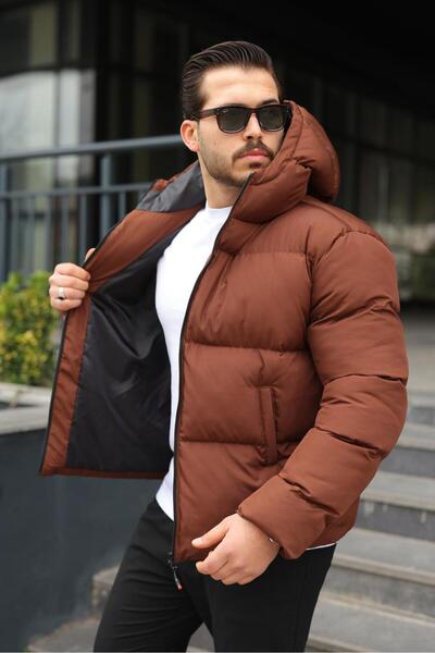 QUASAR Fashion New Season Winter Filled Men's Hooded Puffer Jacket