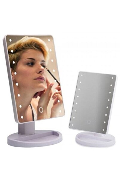 Louise Glow Large illuminated cosmetic mirror with 16 LEDs