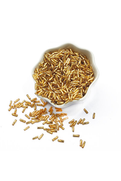 Choice4 300 قطعة من خرز الأنابيب 2x6 مم 01GD، خرز زجاجي حلزوني ملتوي 2x6 مم، ...