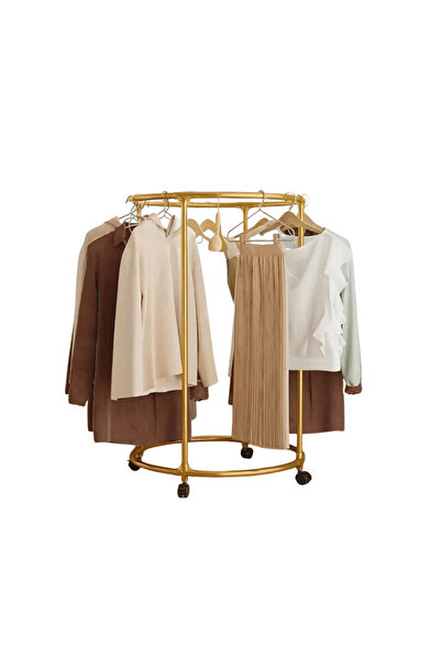 OferteTop Suport de Haine Mobil din Oțel Inoxidabil cu Roți și Capacitate 40 kg